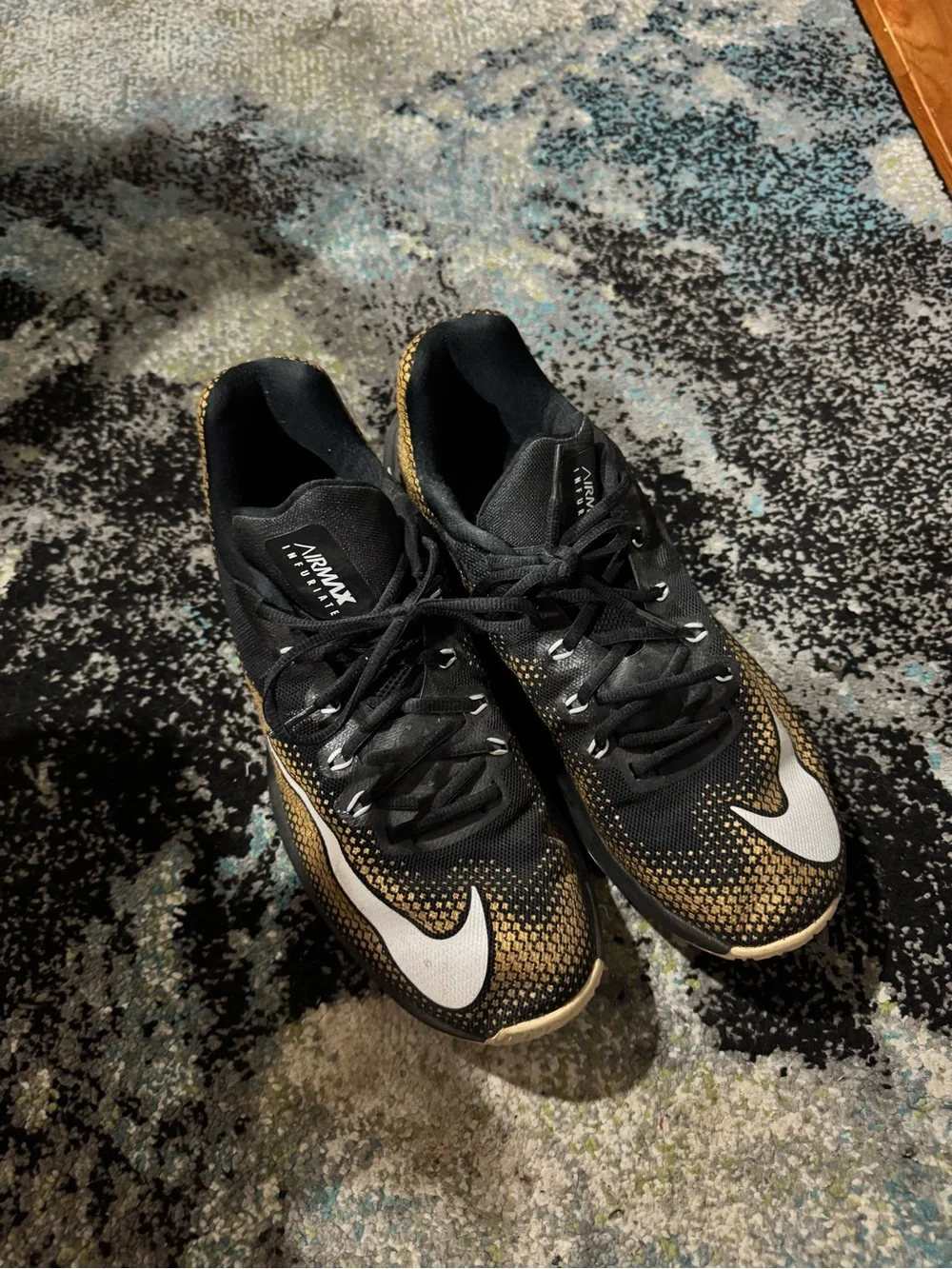 Nike | Shoes | Nike Air Max Infuriate Low Sneakers In Black And ...
